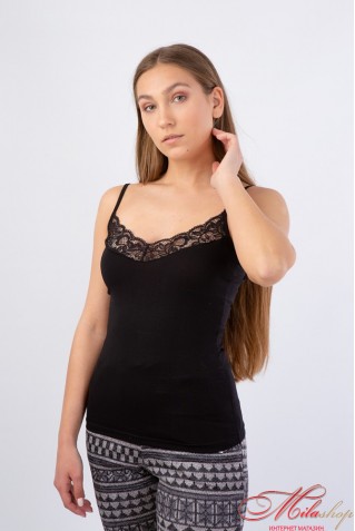 Майка на тоненьких бретелях Cornett 077